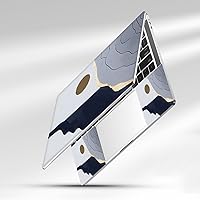 Vista 43 de Adhesivo para laptop de 12.1-15.6 pulgadas, calcomanía reutilizable universal de vinilo para laptop, protector de arte impermeable en color panal