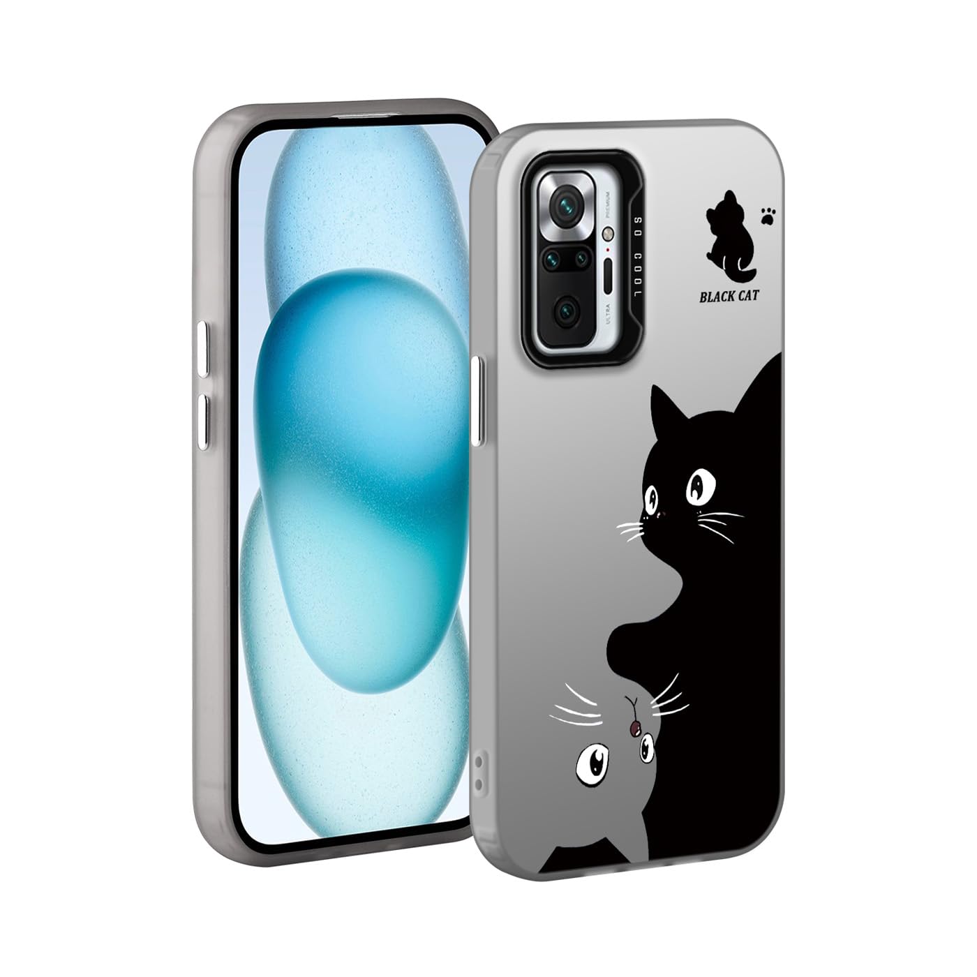 YUXING Cover Per Xiaomi Redmi Note 10 Pro 4G, Custodia Sottile Antiurto Con Design Artistico Floreale (Daisy), Protezione Bumper Con Angoli Rinforzati