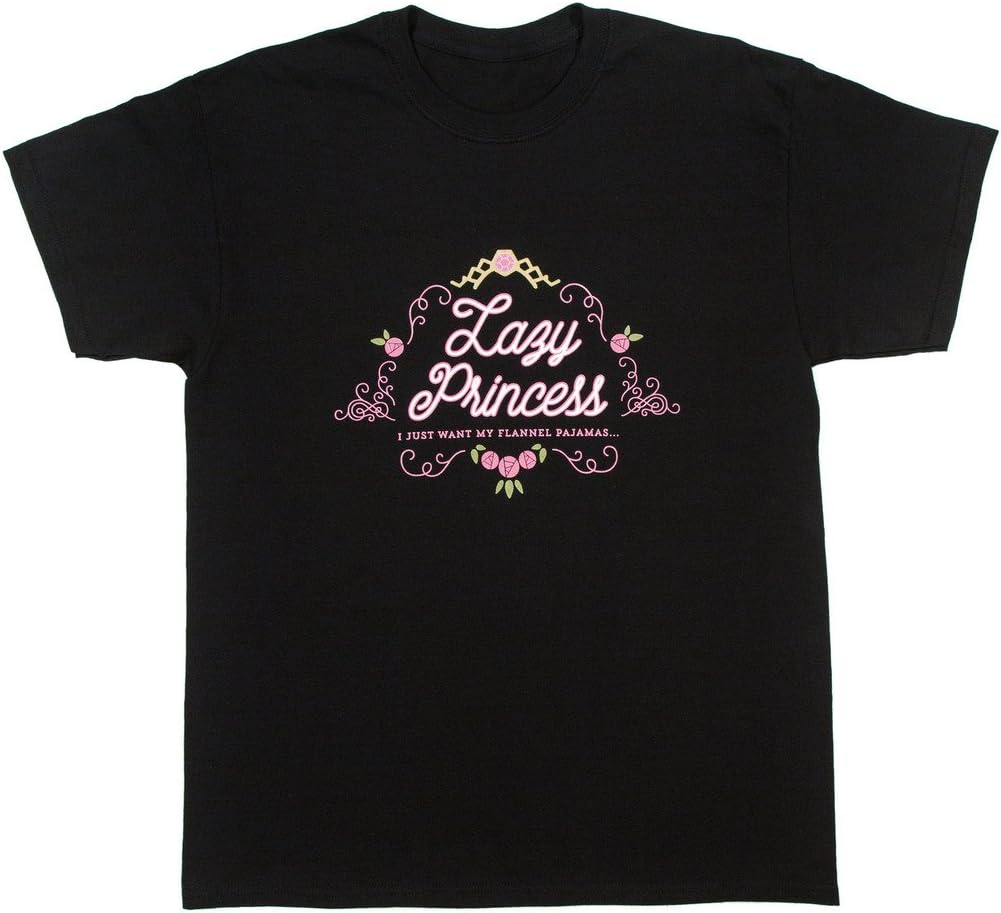 Sentai Fabricants Men's Log Horizon Lazy Princess T-shirt S Black