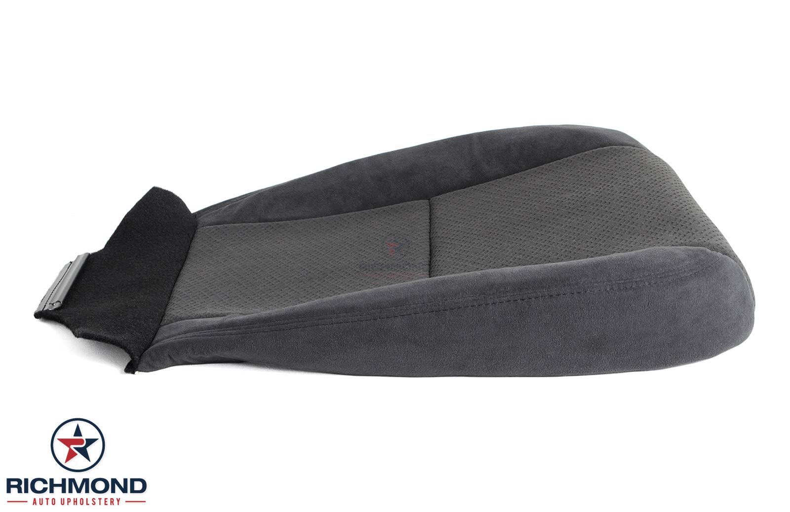 Richmond Auto Upholstery - Driver Side Bottom Replacement Cloth Seat Cover, Black (Compatible with 2007 2008 Chevy Silverado LS LT Z71)