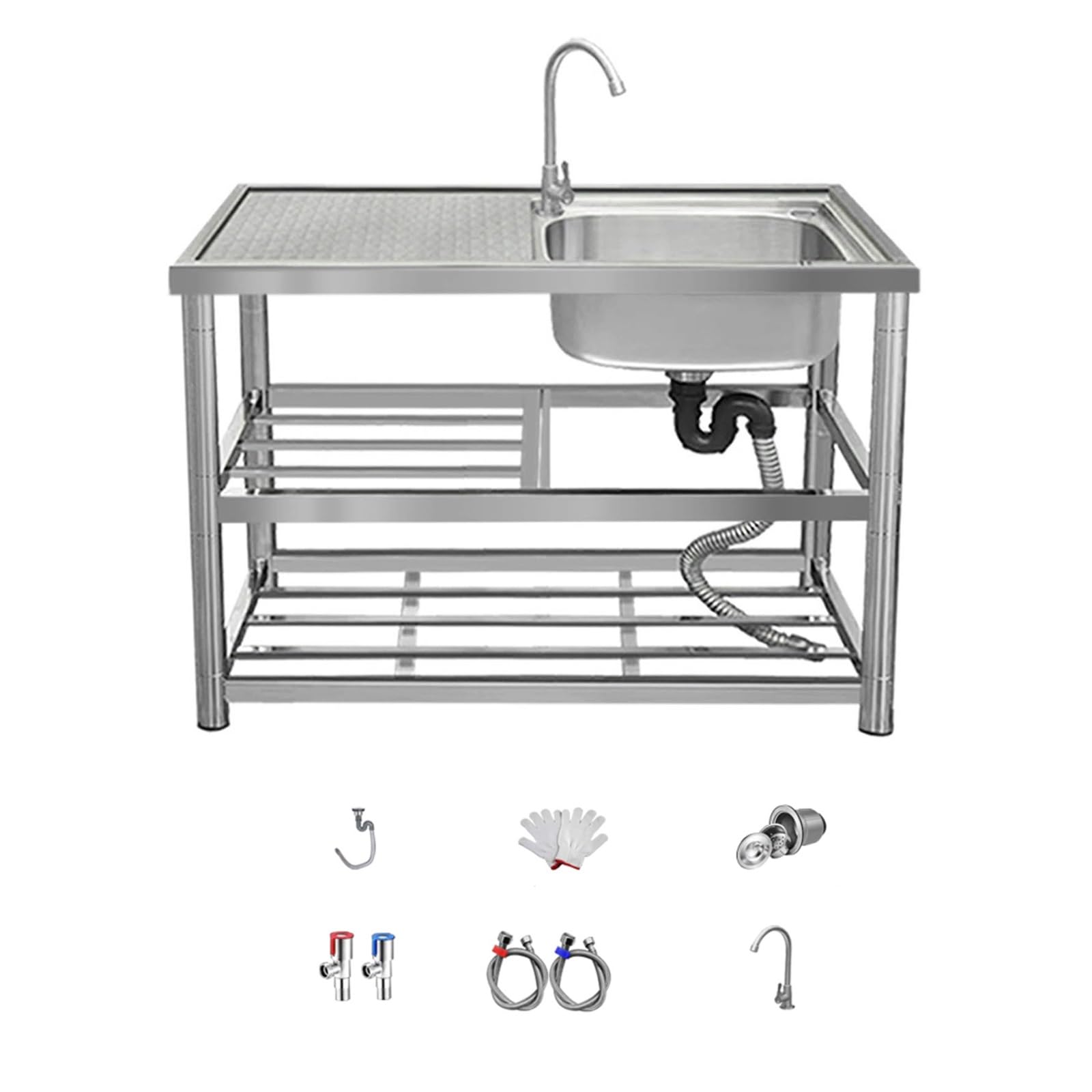 Éviers de cuisine de extérieur anti rayure pour laver en plein air