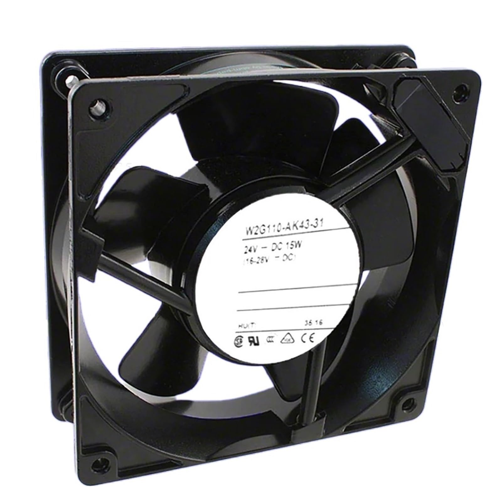 ZVQYSGIW W2G110-AK43-31 DC24V 15W Cooling Fan 12038 120 * 120 * 38mm