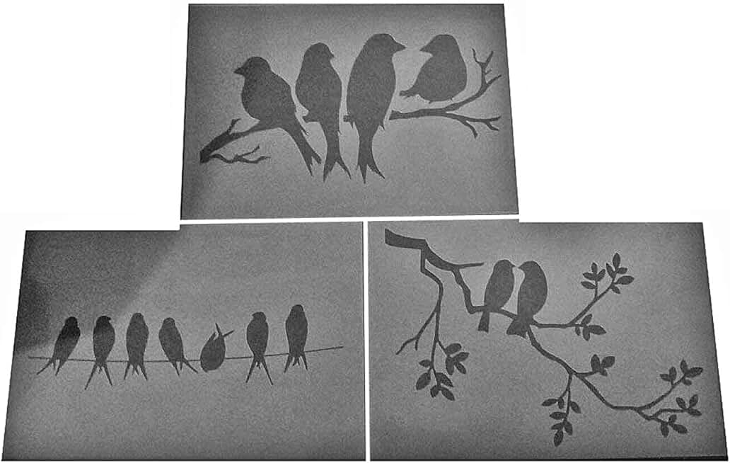 Amazon.co.uk bird stencils