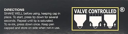 Miniatura 7 de Marcador de pintura esmaltada de ventaja competitiva MPD  Permanente Impermeable Resistente a los rayos UV