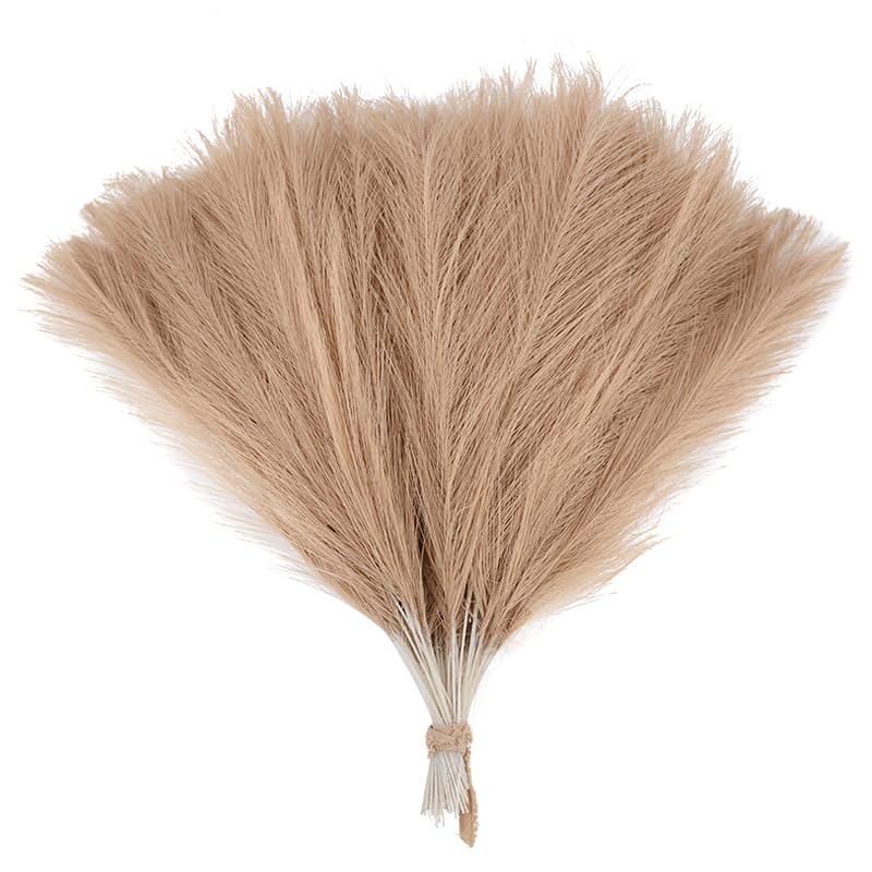 Ramo artificial de Pampas Grass 30 piezas miniatura 1