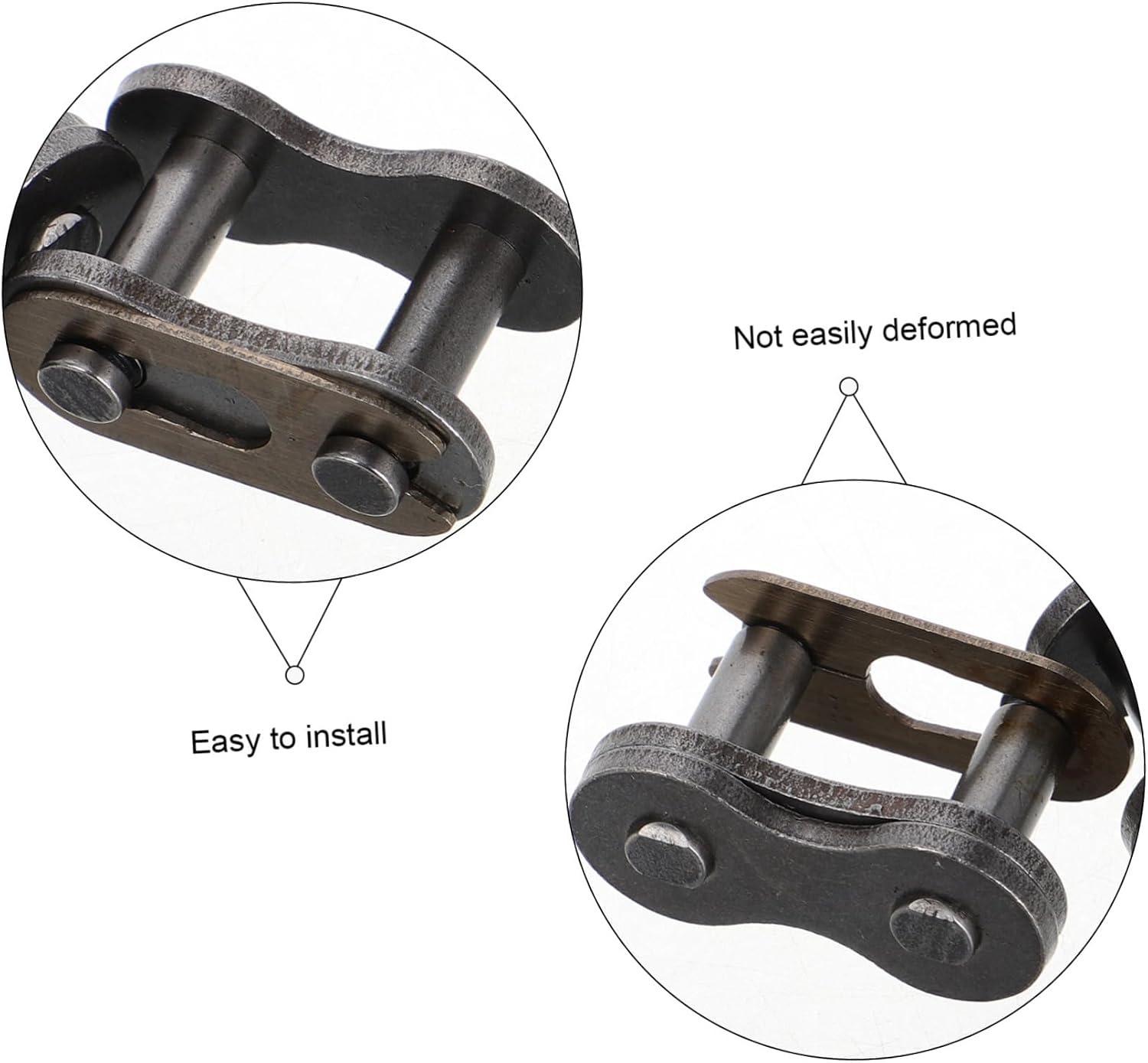 4pcs Motorcycle Chain Interface Connector Links Chain Parts Motorcycle Links