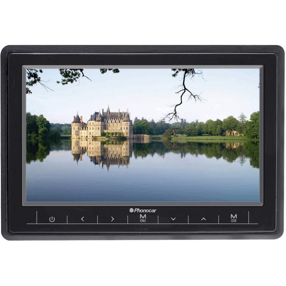 Phonocar 1166939 Monitor per Poggiatesta 7" Wide Vision, 178mm x 118mm x 20mm