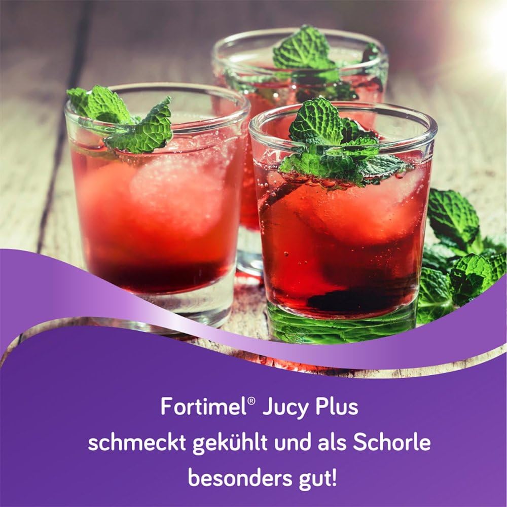 Fortimel Jucy Plus Himbeere Frische Note 4X200 ml