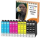 12x 29XL Multipack Compatible pour les cartouches d'imprimante Epson 29XL T29, cartouches compatibles XP 352
