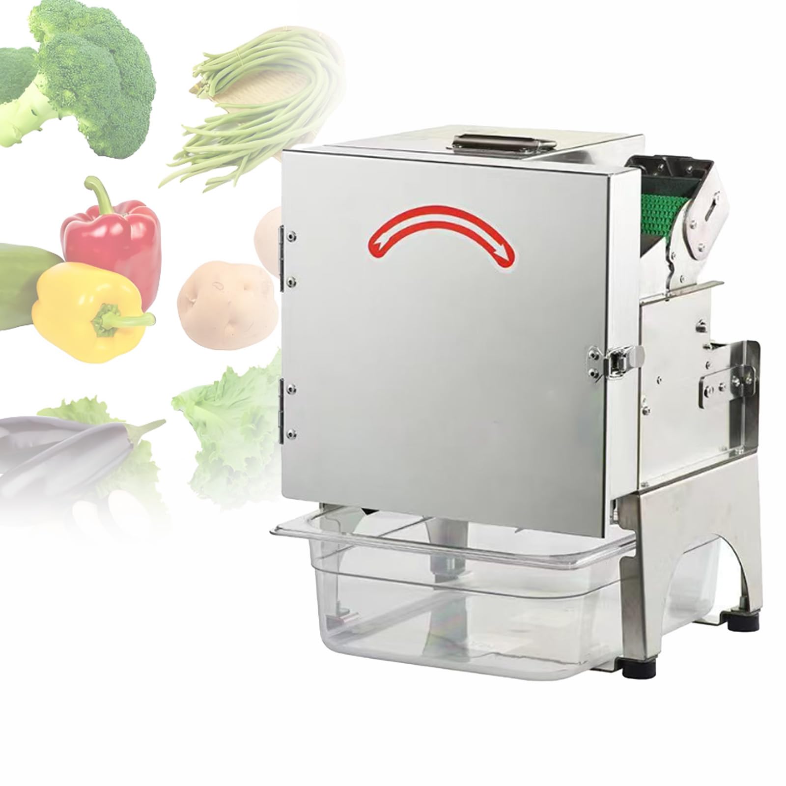 Coupe-légumes électrique à bande pour hacher rapidement la coriandre
