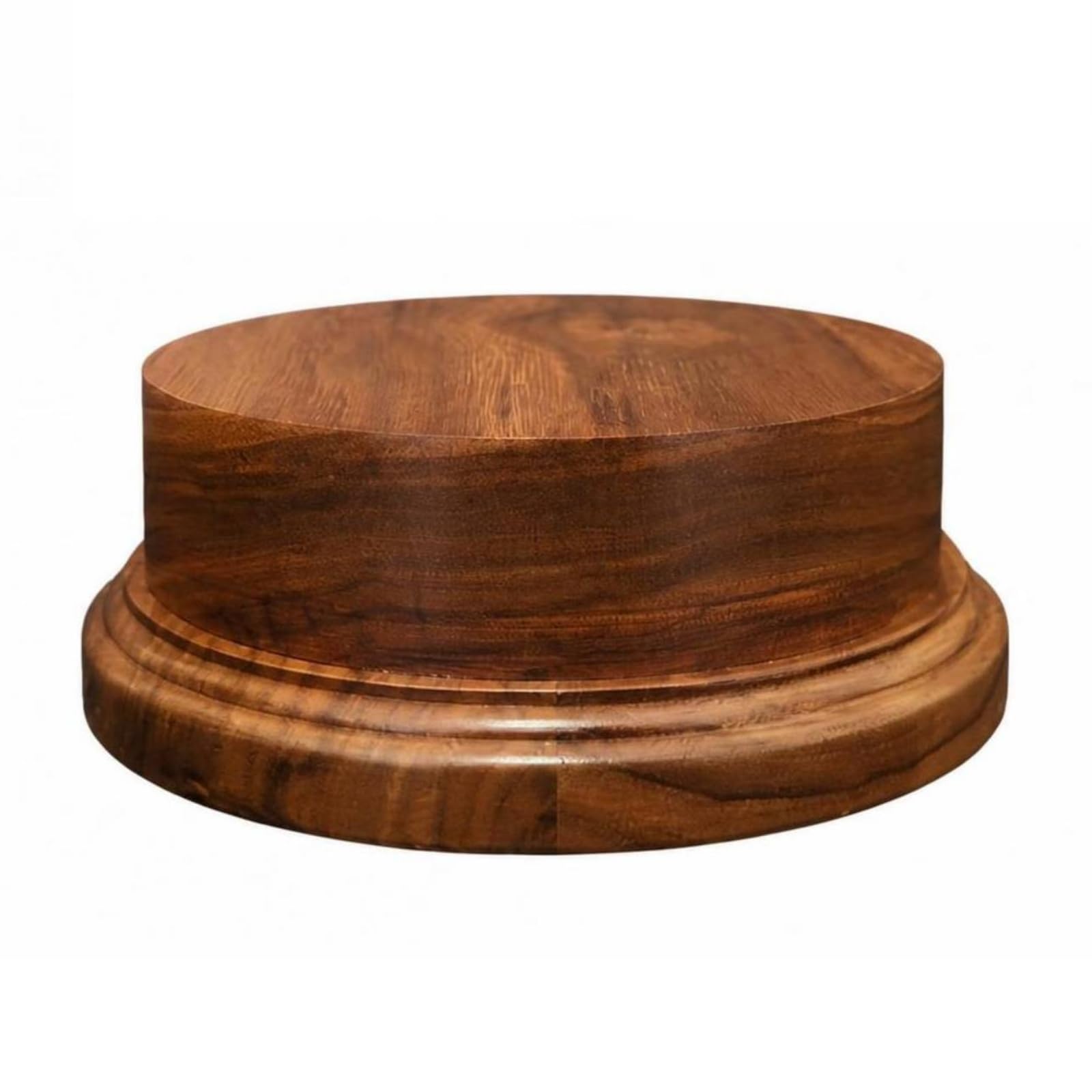 Base Redonda Madera Elegante , 12CM