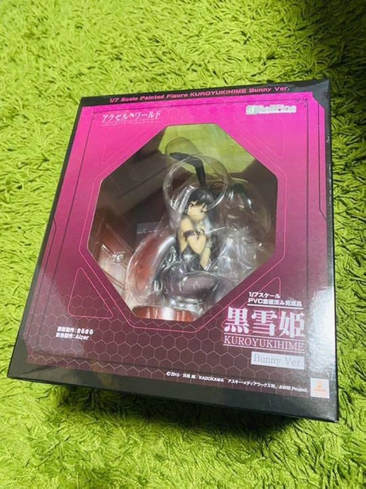 未開封　アクセルワールド 黒雪姫 バニー ver. 1/7 フィギュア アクセル・ワールド』 黒雪姫 バニーVer. フィギュア - ベルファイン