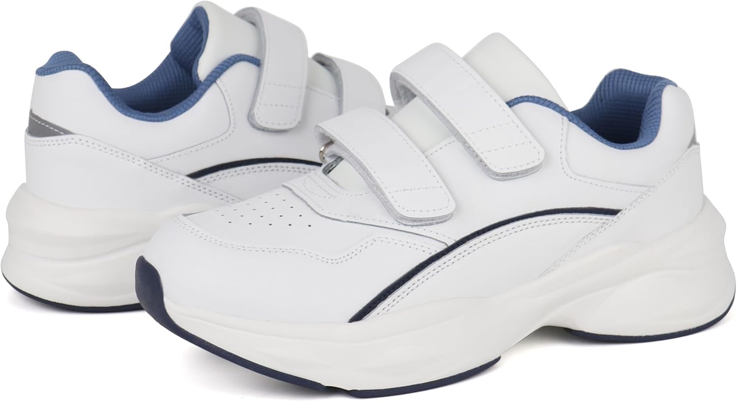 ORTOREX Women Diabetic Leather Shoes Orthopedic Walking Shoes Wide Toe Box Shoes - Image 8