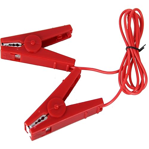 Farm Electric Fence Polywire Jump Connector Fencing System Wire Electric Fence Jump Cable with Crocodile Clip