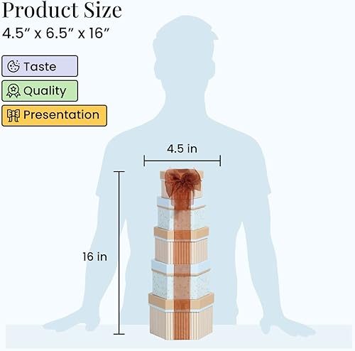 Miniatura 3 de Torre de dulces y chocolates Broadway Basketeers de regalo para fiestas