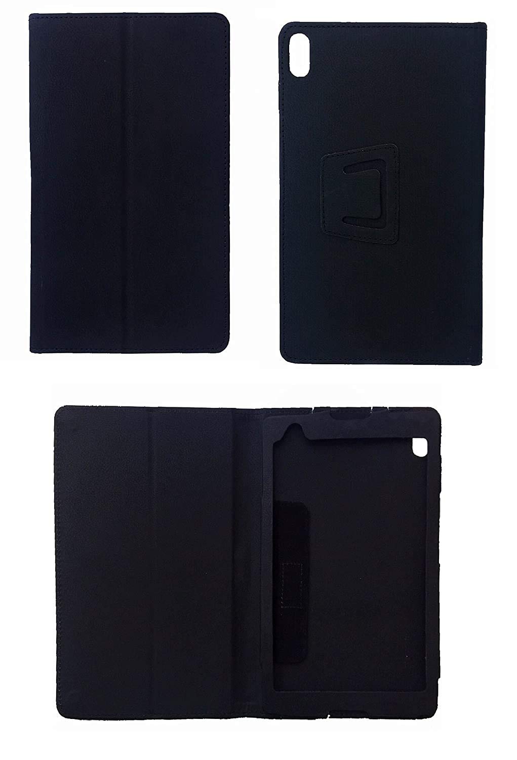 KANICT Tablet Leather Front & Back Flip Flap Case Cover for Lenovo Tab4 8 Plus TB-8704X (Black) (B07D22FP83) Amazon Price History, Amazon Price Tracker