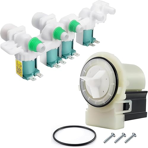 Samsung DC97-15459H AP5621731 - Válvula de entrada de agua para lavadora (parte original de Genuine), apta para lavadoras Samsung, Whirlpool,