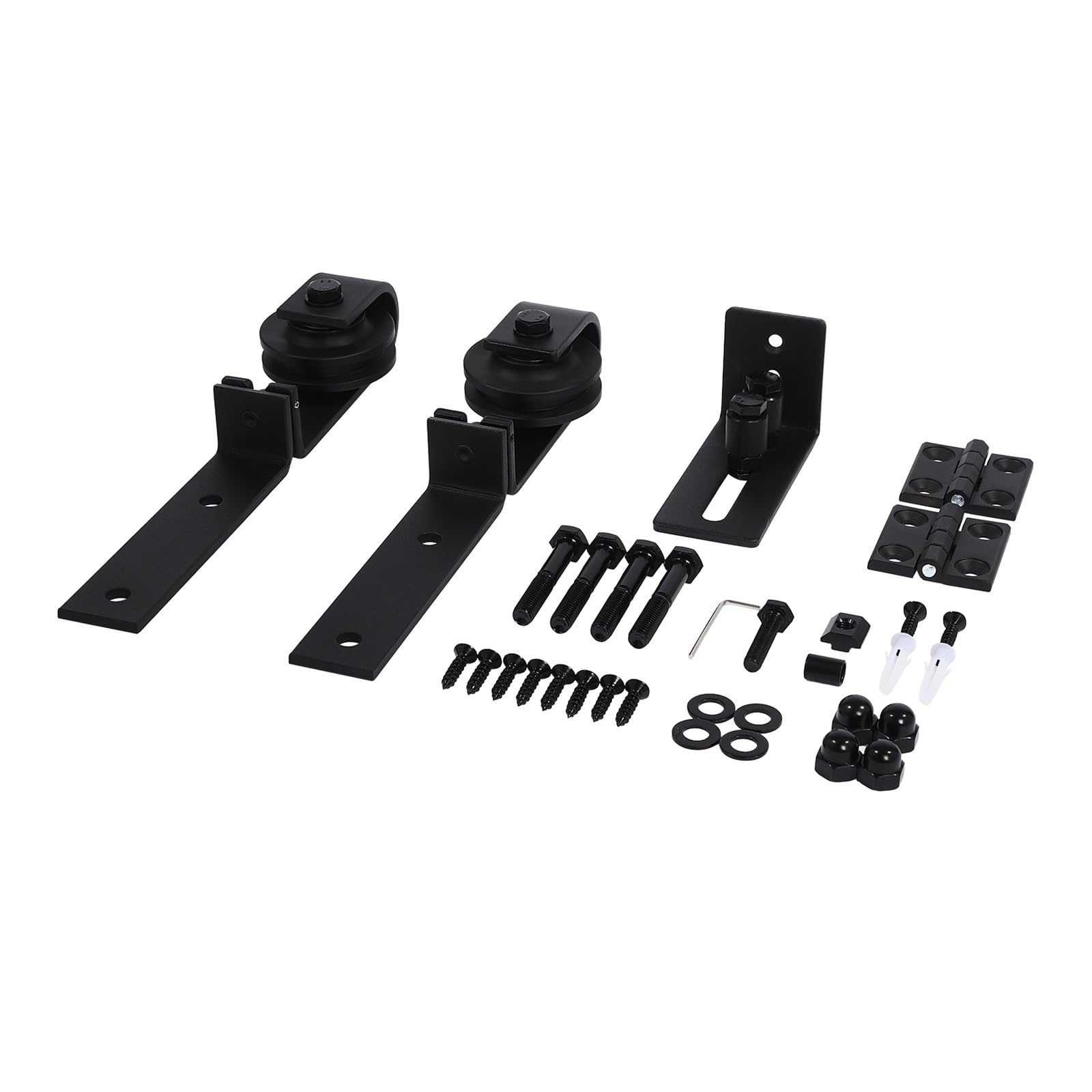 Barn Door Hardware Kit 1 Set Sliding Double Roller,Smooth Gliding