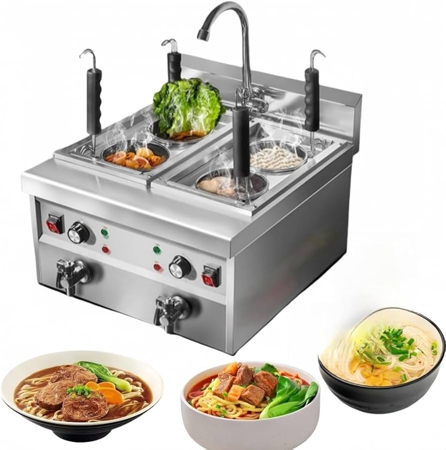 Amazon | WXQ電気式ゆで麺器 二槽式2/4穴 業務用110V 麺茹で器 Amazon | WXQ電気式ゆで麺器 二槽式2/4穴 業務用110V 麺茹で器