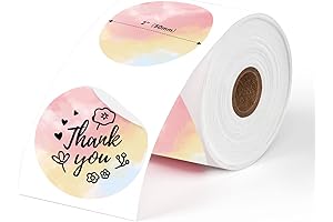 MUNBYN Printer Labels Compatible with 2" Printers