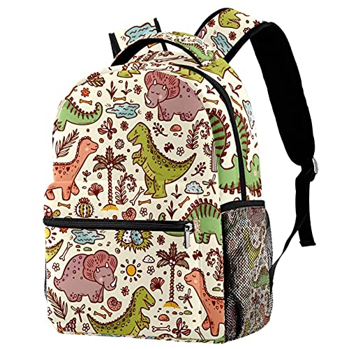 Sac à dos voyage dinosaure loisirs enfant avec porte-bouteille intégré