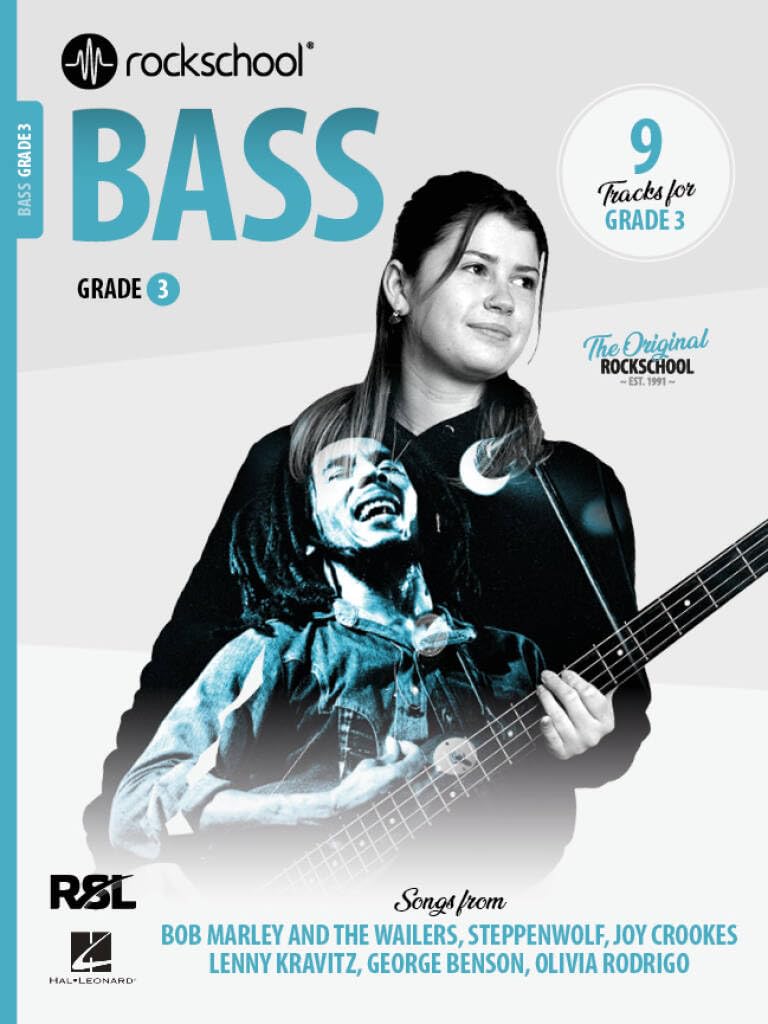 Rockschool Bass Grade 3 (2024). Includes Audio Online