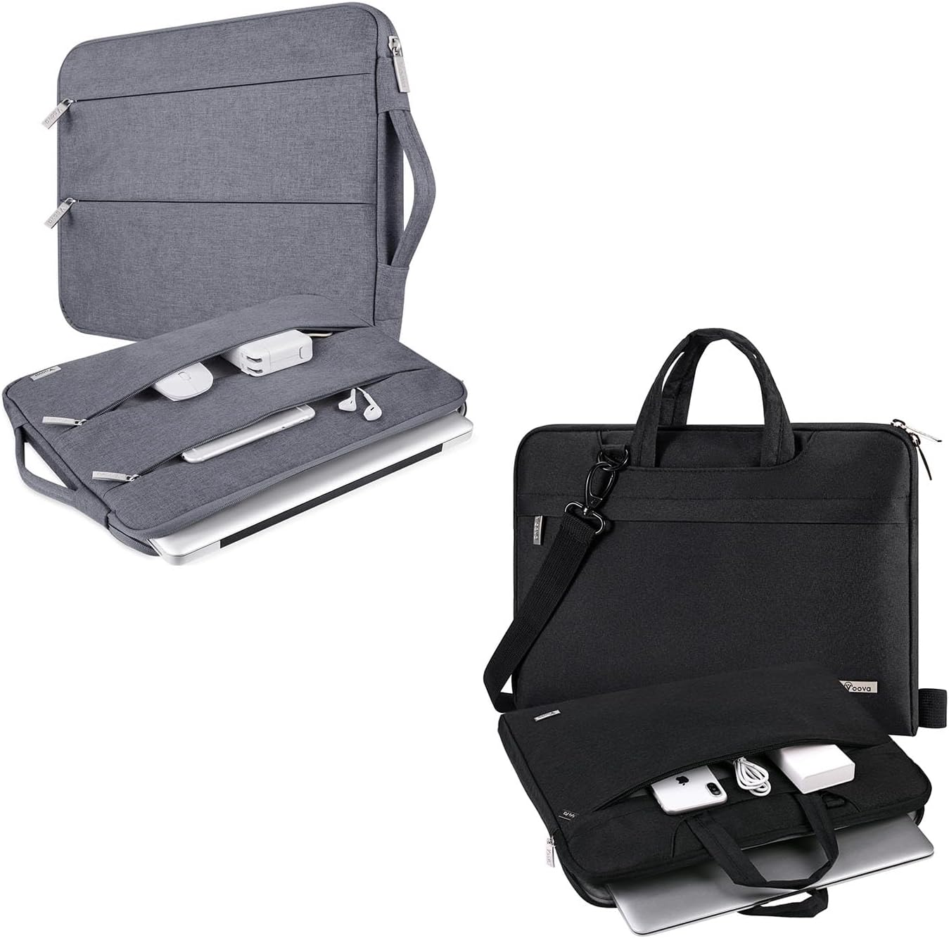 V Voova Laptop Sleeve Carrying Case 13 13.6 Inch Compatible