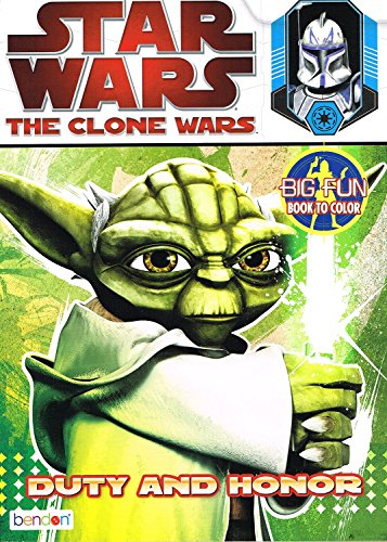 Star Wars The Clone Wars Big Fun Book to Color ~ Duty and Honor (96 Pages)
