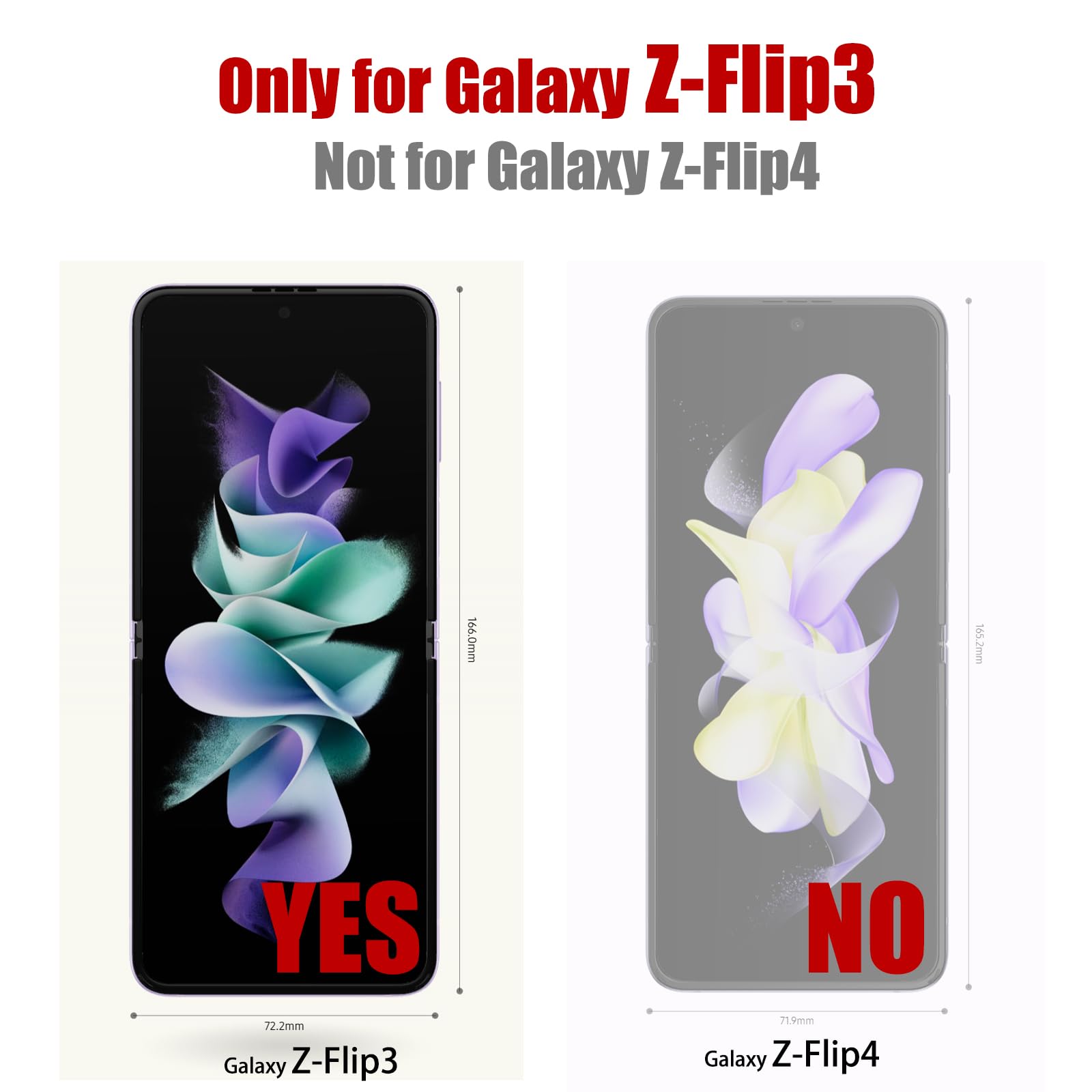 Samsung Galaxy Z Flip 3 5G Case,Galaxy Z Flip 3 Leather Phone Case with Hard Shockproof Back Cover Slim Durable, for Galaxy Z Flip 3 5G 2021 (Purple)