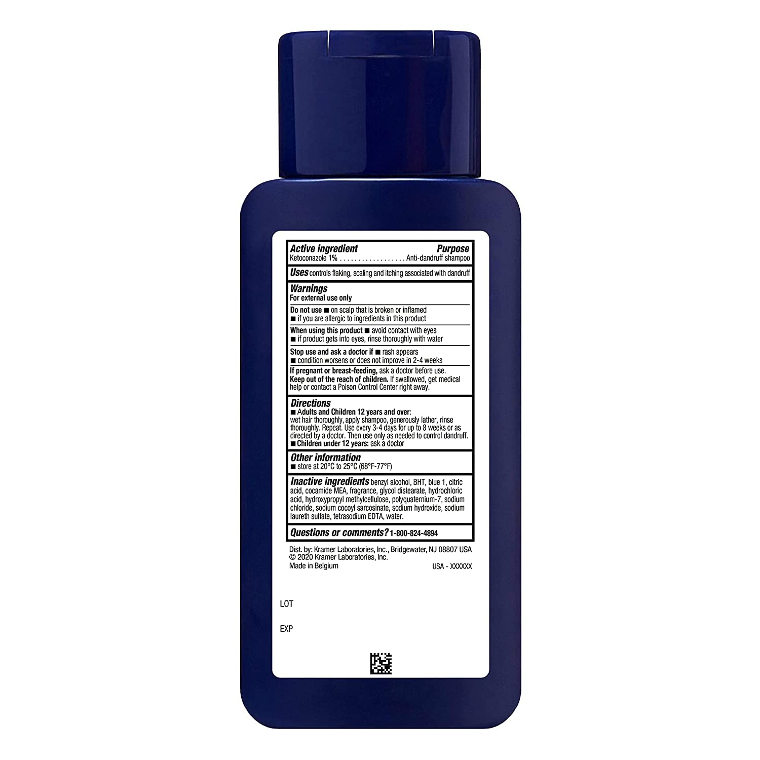 Nizoral AntiDandruff Shampoo, 7-Ounce Bottles (Pack of 2)