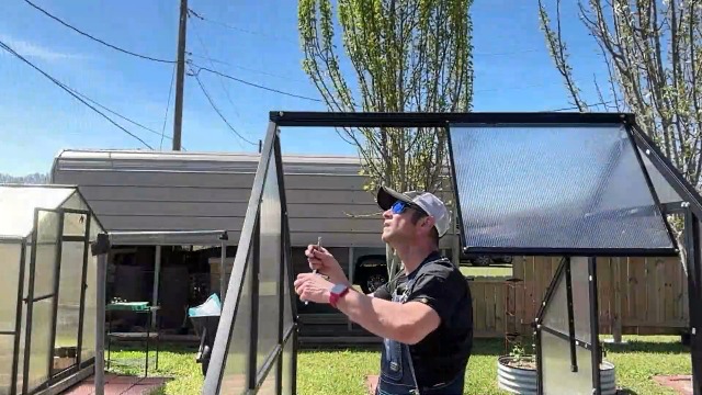 Amazon.com : 8×14FT Green Houses for Outside, Walk in Greenhouse