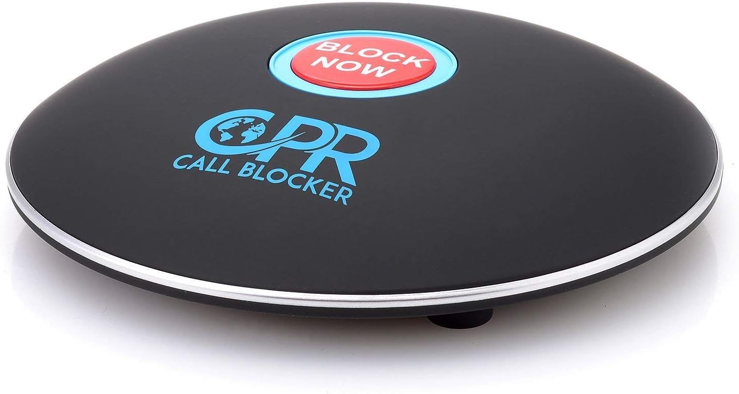CPR Call Blocker Shield Preprogrammed with 2000 scam numbers & 1500