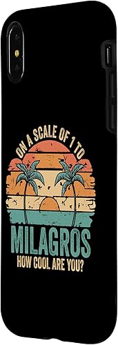 Miniatura 8 de iPhone XR MILAGROS Cute Retro Girls Groovy MILAGROS Personalized Name Case