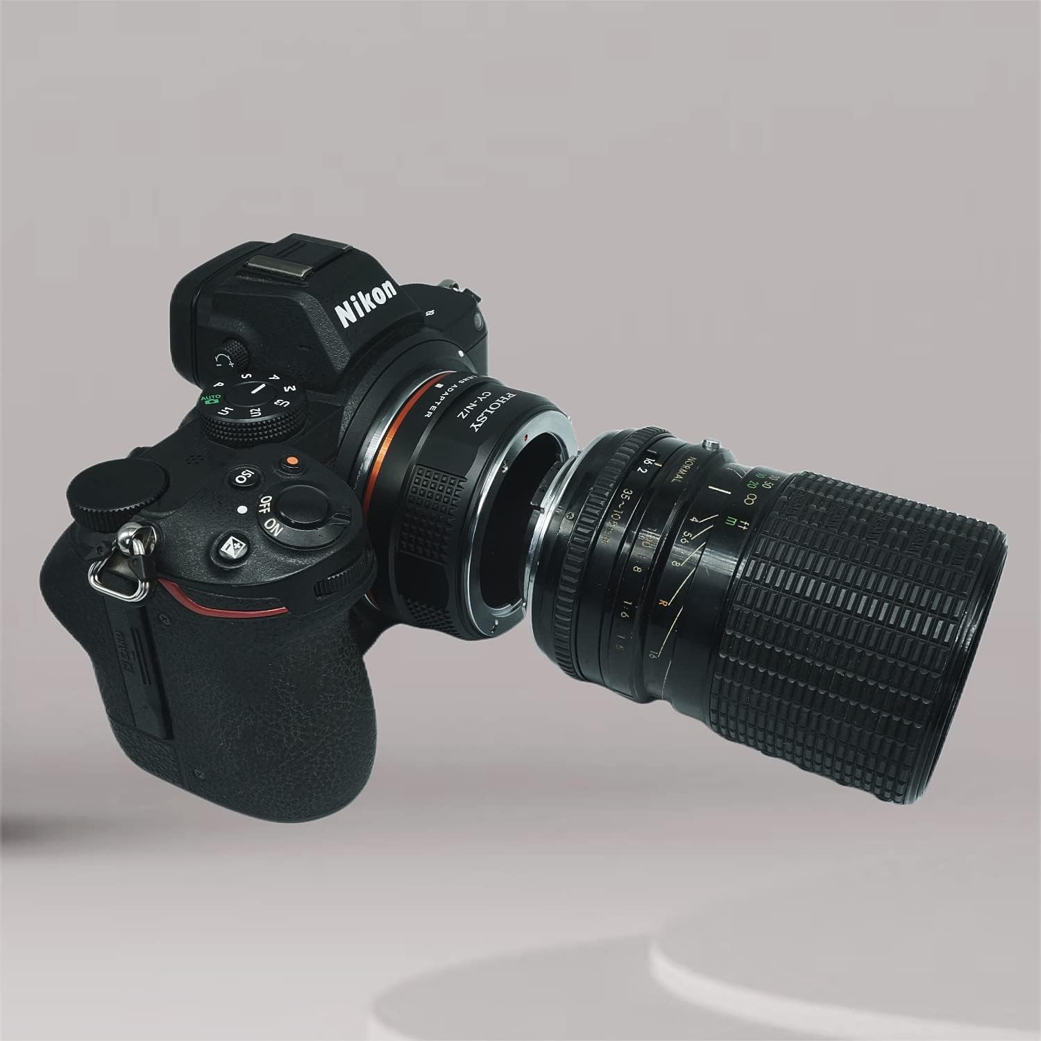 PHOLSY Lens Mount Adapter Manual Focus Compatible with Contax Yashica Mount Lens C/Y to Nikon Z Mount Camera Compatible with Nikon Z fc, Z30, Z9, Z8, Z6, Z7, Z5, Z50