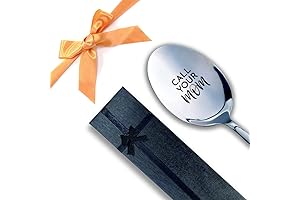 Call Your Mom Spoon - Funny Engraved Stainless Steel Spoon