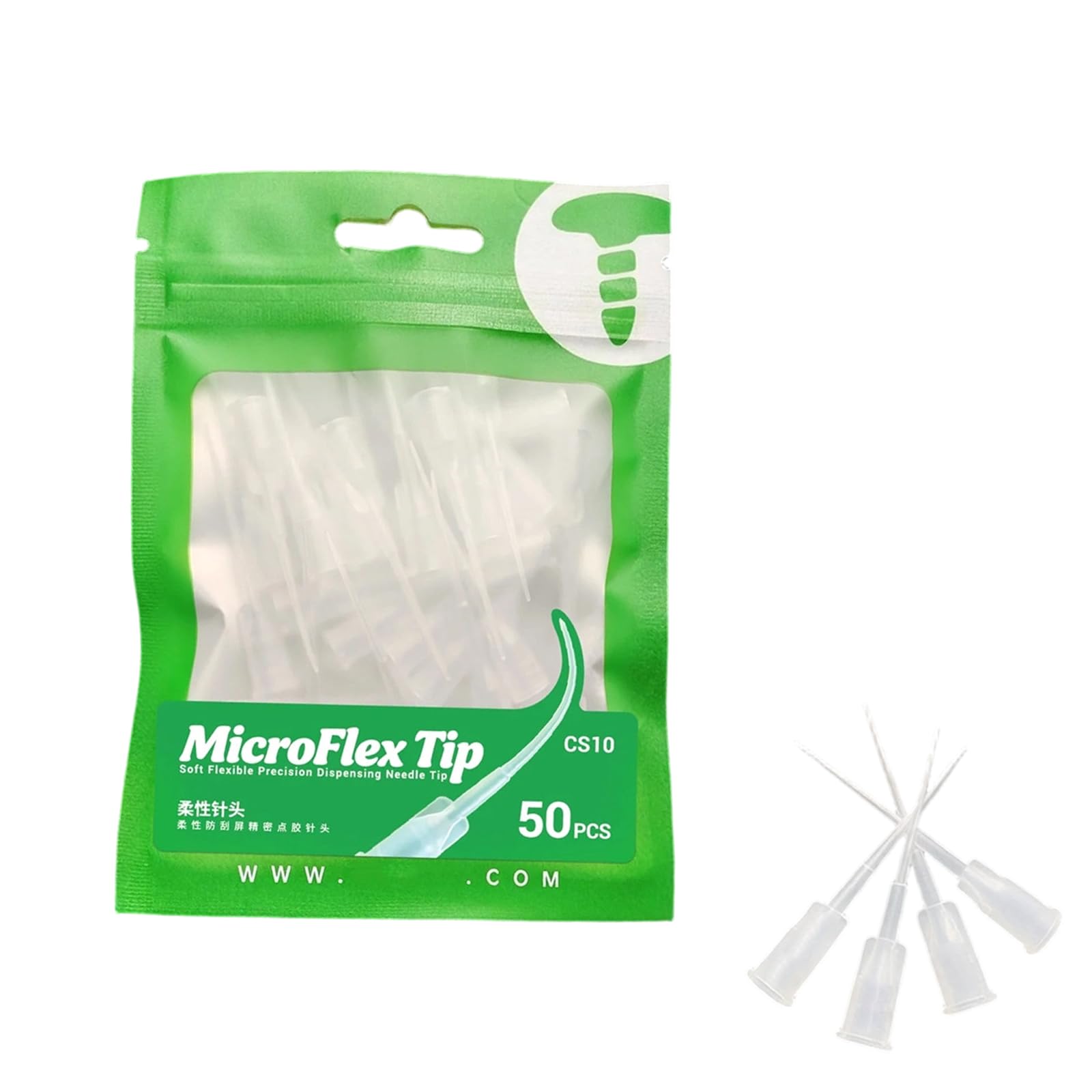Hsioluted 50Pcs Precisions Glues Dispensing Needle Precisions Glues Applicator Tip For Clean Application In Compact Space Dispensing Needle Tip