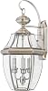 Quoizel NY8318P Newbury Outdoor Wall Lantern Wall Mount Lighting, 3-Light 180 Total Watts, 23 H x 12 W, Pewter