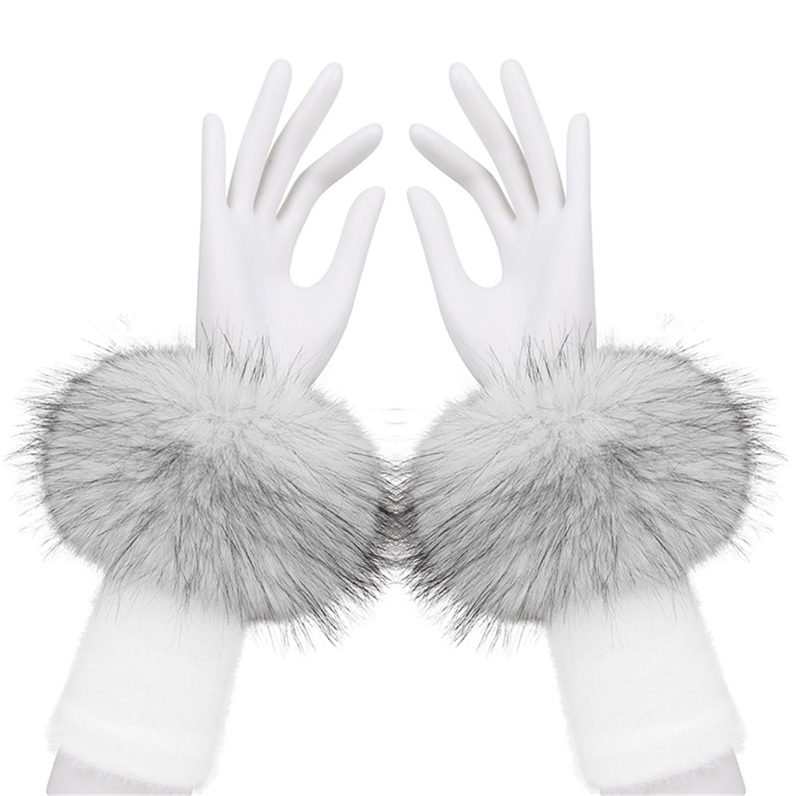 MICFENY Soft Polyester Arm Gloves Comfortable Wrist Protectors For Cold Weather Unisex Design