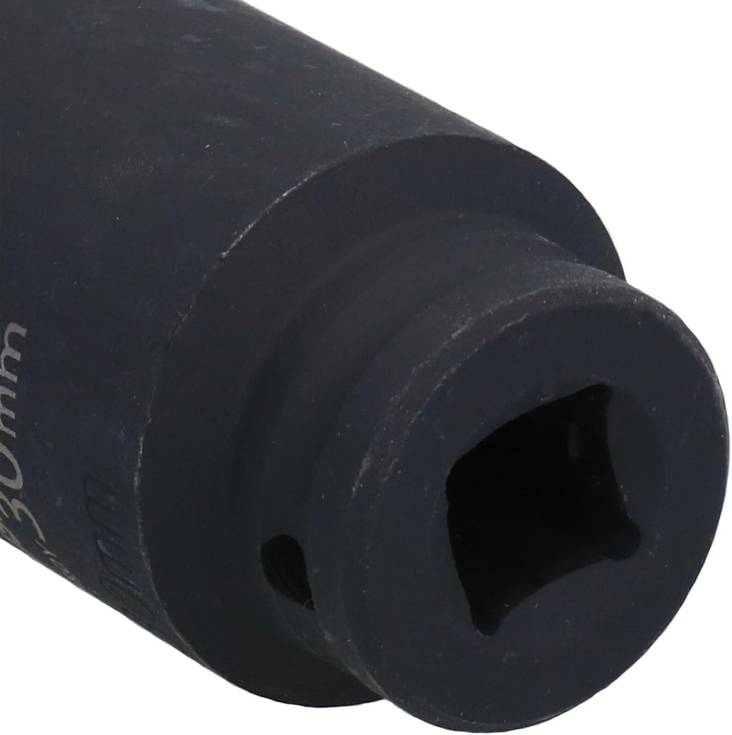 30mm 1/2" Drive Double Deep Metric Impact Socket Single Hex By BERGEN AT597