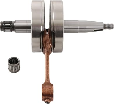 Hot Rods 4016 Crankshaft Compatible With/Replacement For Kawasaki KX 100 1995-2005, KX 80 1991-2000, KX 85 2001-2005, Suzuki RM 100 2003 2-Cycle Engine Type, 45.8 mm Stroke, Standard Type