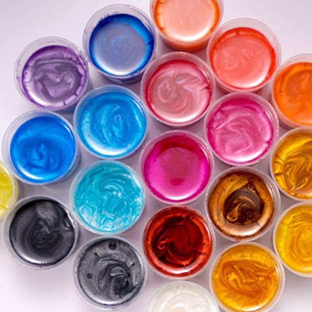 1 Set Epoxy Resin Dye Pearl Pigment for Soap Handmade Cosmetic Grade Pearlescent Natural Mica Mineral Powder Art Resin