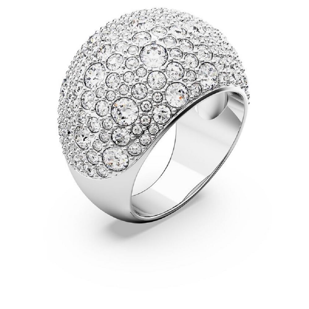 Swarovski Anillo Mujer Luna Blanco Chapado Rodio 5677137