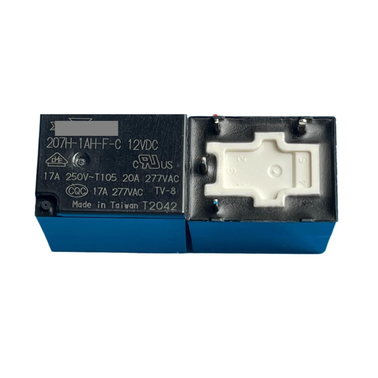 VXAXPOHZA 1pc 207H-1AH-F-C-12vdc-17a
