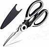 ARVALE Multifunctional Stainless Steel Chicken Shears | Chicken Fish Vegetable Shears