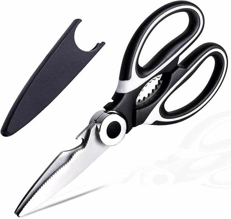 ARVALE Multifunctional Stainless Steel Chicken Shears | Chicken Fish Vegetable Shears