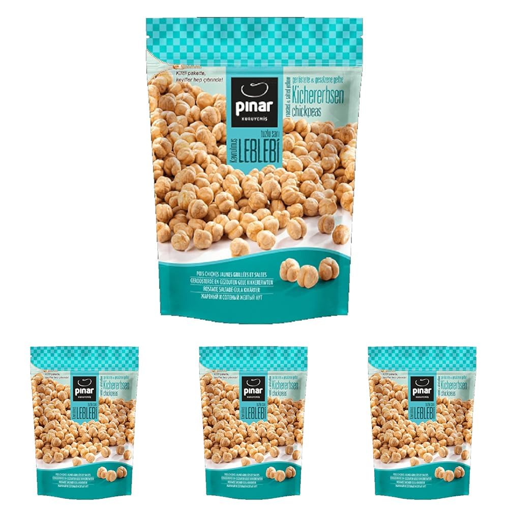 Pınar Sarı Leblebi Tuzlu 70 gr (4 paketi)