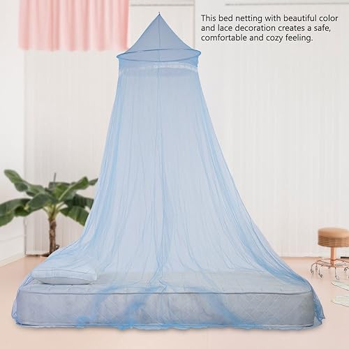 Miniatura 6 de Toldo para cama infantil, cúpula de malla de hilo de alta calidad, ventilación elegante de encaje de princesa para niños, toldo para cama de