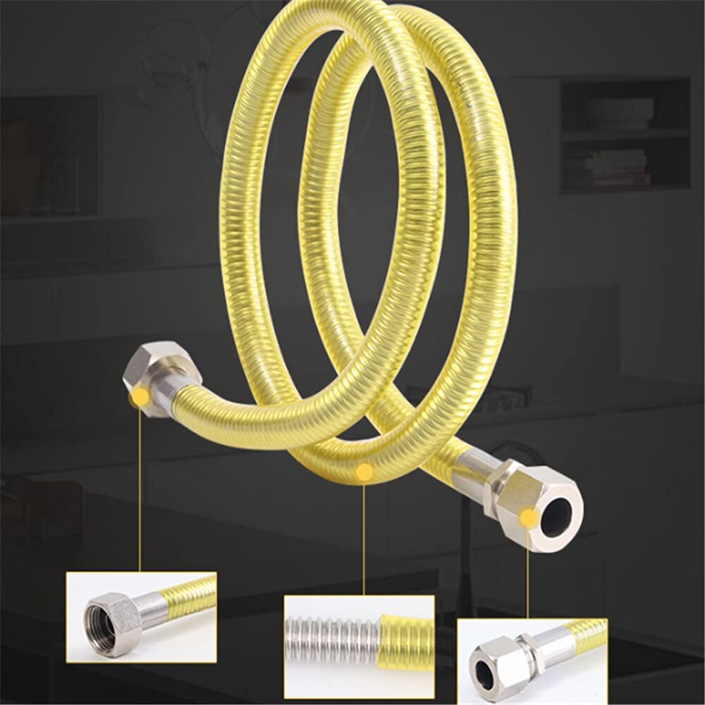 Air Bellows 304 Stainless Steel Natural Air Air Soft Pipe Metal Fittings Home Stove