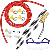 Vista 6 de Pressure Washer Sandblasting Kit, 5000 PSI Wet Sandblaster Attachment, Power Washer Sandblasting with Replacement Ceramics Nozzle, 1/4 Inch Quick