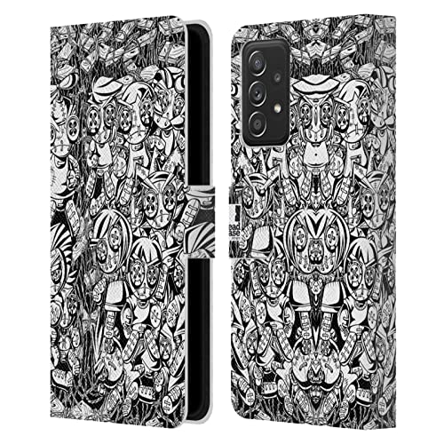 Étui Samsung Galaxy A53 5G Head Case Designs en cuir portefeuille style punk